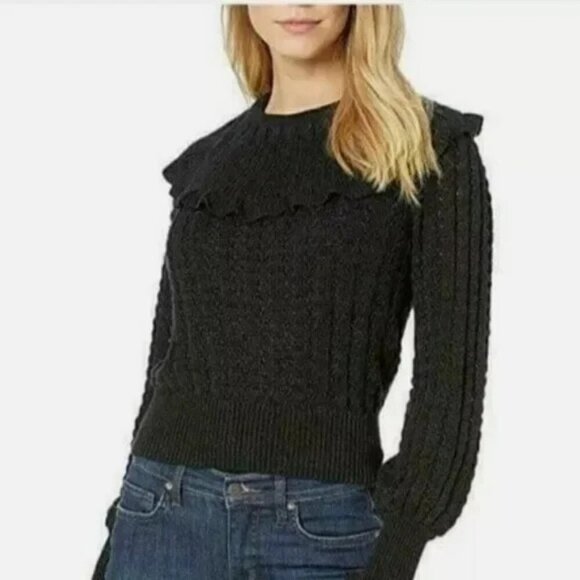 Free People Crazy In Love Off-The-Shoulder Top L - Picture 1 of 7